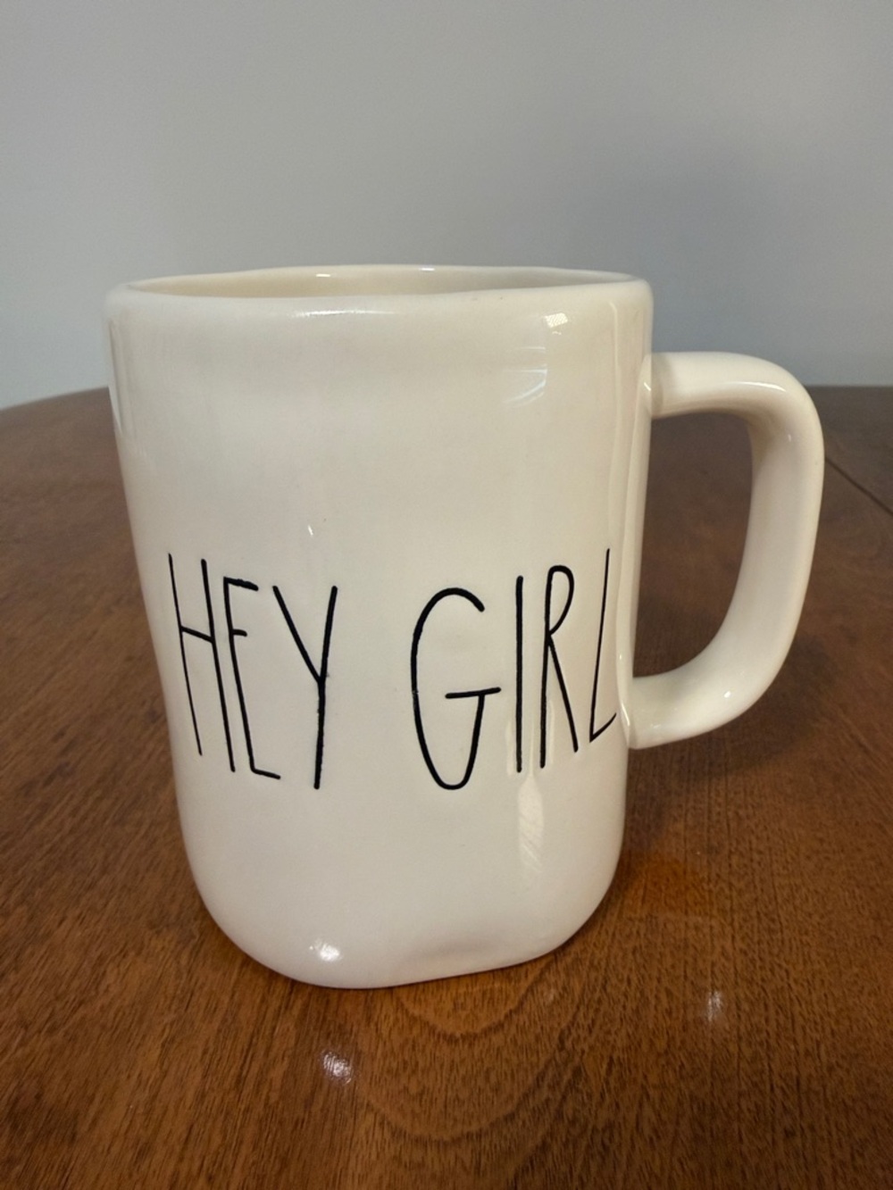 Rae Dunn HEY GIRL Mug Farmhouse Coffee Cup